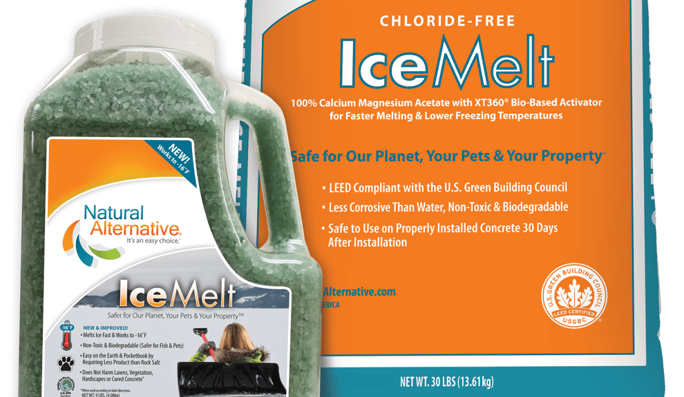 Natural Alternative Ice Melt & 100 CMA